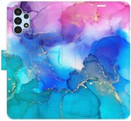 Kryt na mobil iSaprio flip puzdro BluePink Paint pre Samsung Galaxy A13/A13 5G - Kryt na mobil