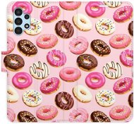 iSaprio flip pouzdro Donuts Pattern 03 pro Samsung Galaxy A13 / A13 5G - Phone Cover