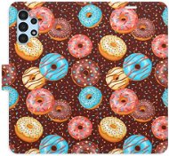 iSaprio flip pouzdro Donuts Pattern pro Samsung Galaxy A13 / A13 5G - Kryt na mobil