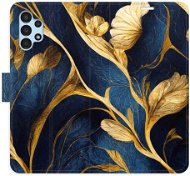 iSaprio flip pouzdro GoldBlue pro Samsung Galaxy A13 / A13 5G - Phone Cover