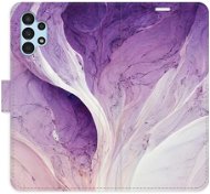 iSaprio flip pouzdro Purple Paint pro Samsung Galaxy A13 / A13 5G - Phone Cover