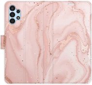 iSaprio flip pouzdro RoseGold Marble pro Samsung Galaxy A13 / A13 5G - Phone Cover
