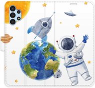 iSaprio flip pouzdro Space 06 pro Samsung Galaxy A13 / A13 5G - Phone Cover
