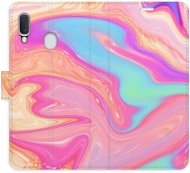 iSaprio flip pouzdro Abstract Paint 07 pro Samsung Galaxy A20e - Phone Cover