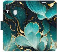 Kryt na mobil iSaprio flip puzdro Blue Flowers 02 na Samsung Galaxy A20e - Kryt na mobil