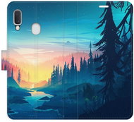 iSaprio flip case Magical Landscape for Samsung Galaxy A20e - Phone Cover