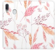 iSaprio flip pouzdro Ornamental Flowers pro Samsung Galaxy A20e - Phone Cover