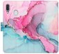 Kryt na mobil iSaprio flip puzdro PinkBlue Marble pre Samsung Galaxy A20e - Kryt na mobil