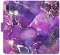 Phone Cover iSaprio flip pouzdro Purple Marble pro Samsung Galaxy A20e - Kryt na mobil
