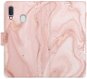 Phone Cover iSaprio flip pouzdro RoseGold Marble pro Samsung Galaxy A20e - Kryt na mobil