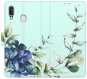 Kryt na mobil iSaprio flip puzdro Blue Flowers pre Samsung Galaxy A20e - Kryt na mobil