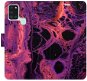 Phone Cover iSaprio flip pouzdro Abstract Dark 02 pro Samsung Galaxy A21s - Kryt na mobil