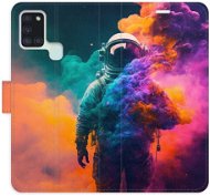 iSaprio flip puzdro Astronaut in Colours 02 na Samsung Galaxy A21s - Kryt na mobil