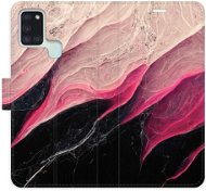 iSaprio flip pouzdro BlackPink Marble pro Samsung Galaxy A21s - Phone Cover