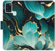 iSaprio flip puzdro Blue Flowers 02 pre Samsung Galaxy A21s - Kryt na mobil
