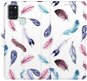 iSaprio flip puzdro Colorful Feathers na Samsung Galaxy A21s - Kryt na mobil