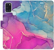 iSaprio flip puzdro Colour Marble 02 pre Samsung Galaxy A21s - Kryt na mobil