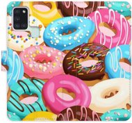 iSaprio flip pouzdro Donuts Pattern 02 pro Samsung Galaxy A21s - Phone Cover