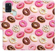 iSaprio flip pouzdro Donuts Pattern 03 pro Samsung Galaxy A21s - Phone Cover