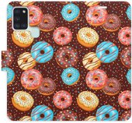 iSaprio flip pouzdro Donuts Pattern pro Samsung Galaxy A21s - Phone Cover