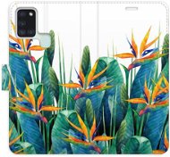 iSaprio flip pouzdro Exotic Flowers 02 pro Samsung Galaxy A21s - Phone Cover