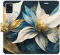 iSaprio flip puzdro Gold Flowers pre Samsung Galaxy A21s - Kryt na mobil