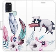 Phone Cover iSaprio flip pouzdro Lazy day 02 pro Samsung Galaxy A21s - Kryt na mobil