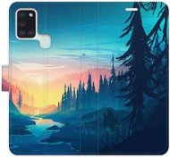 iSaprio flip pouzdro Magical Landscape pro Samsung Galaxy A21s - Kryt na mobil