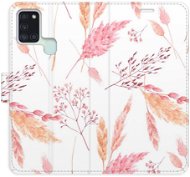iSaprio flip pouzdro Ornamental Flowers pro Samsung Galaxy A21s - Phone Cover
