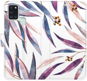 iSaprio flip pouzdro Ornamental Leaves pro Samsung Galaxy A21s - Phone Cover