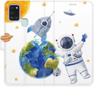iSaprio flip puzdro Space 06 pre Samsung Galaxy A21s - Kryt na mobil