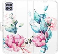 iSaprio flip pouzdro Beautiful Flower pro Samsung Galaxy A22 5G - Phone Cover