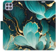 Phone Cover iSaprio flip pouzdro Blue Flowers 02 pro Samsung Galaxy A22 5G - Kryt na mobil
