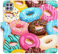 iSaprio flip pouzdro Donuts Pattern 02 pro Samsung Galaxy A22 5G - Phone Cover