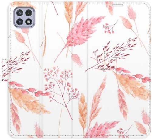 iSaprio flip case Ornamental Flowers for Samsung Galaxy A22 5G - Phone Cover - Main image