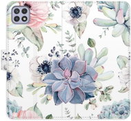 iSaprio flip pouzdro Succulents pro Samsung Galaxy A22 5G - Phone Cover