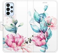 iSaprio flip puzdro Beautiful Flower pre Samsung Galaxy A23/A23 5G - Kryt na mobil