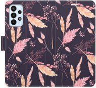 iSaprio flip pouzdro Ornamental Flowers 02 pro Samsung Galaxy A23 / A23 5G - Phone Cover