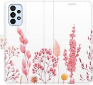 iSaprio flip pouzdro Pink Flowers 03 pro Samsung Galaxy A23 / A23 5G - Phone Cover
