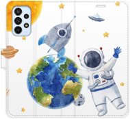 iSaprio flip pouzdro Space 06 pro Samsung Galaxy A23 / A23 5G - Phone Cover