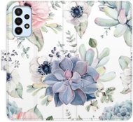 iSaprio flip pouzdro Succulents pro Samsung Galaxy A23 / A23 5G - Phone Cover