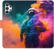 Kryt na mobil iSaprio flip puzdro Astronaut in Colours 02 pre Samsung Galaxy A32 - Kryt na mobil