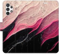 iSaprio flip pouzdro BlackPink Marble pro Samsung Galaxy A32 - Phone Cover
