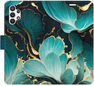 iSaprio flip pouzdro Blue Flowers 02 pro Samsung Galaxy A32 - Kryt na mobil