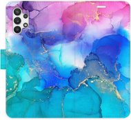 iSaprio flip pouzdro BluePink Paint pro Samsung Galaxy A32 - Phone Cover