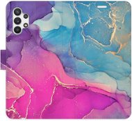 iSaprio flip puzdro Colour Marble 02 pre Samsung Galaxy A32 - Kryt na mobil
