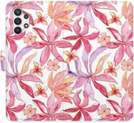 iSaprio flip pouzdro Flower Pattern 10 pro Samsung Galaxy A32 - Phone Cover