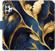 Phone Cover iSaprio flip pouzdro GoldBlue pro Samsung Galaxy A32 - Kryt na mobil