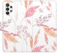 Kryt na mobil iSaprio flip puzdro Ornamental Flowers pre Samsung Galaxy A32 - Kryt na mobil
