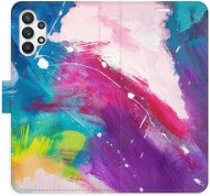 iSaprio flip pouzdro Abstract Paint 05 pro Samsung Galaxy A32 5G - Phone Cover